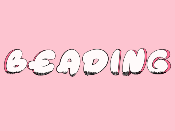 Beading: The Perfect Handwritten Font for Your Craft Business