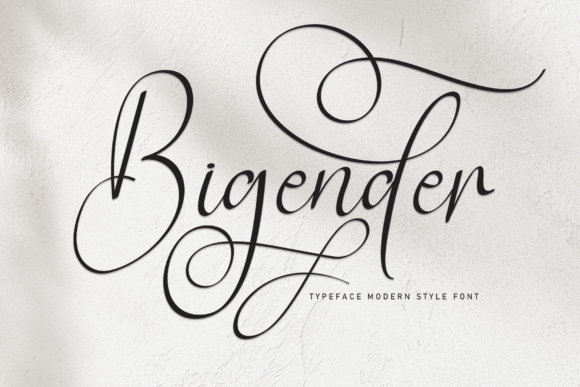 Bigender: The Perfect Handwritten Typeface for Brand Storytelling