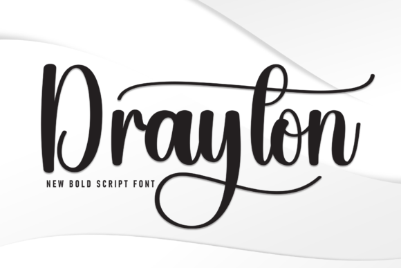Drayton: A Handwritten Typeface for Warm Brand Identity