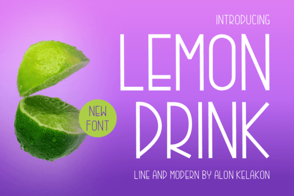 Lemon Drink: The Handwritten Font That Elevates Digital Experiences