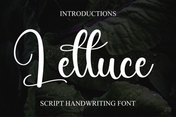 Lettuce: A Handwritten Font That Elevates Real Small Business Branding