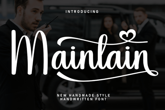 Maintain: The Sweet Handwritten Typeface for Engaging Campaigns