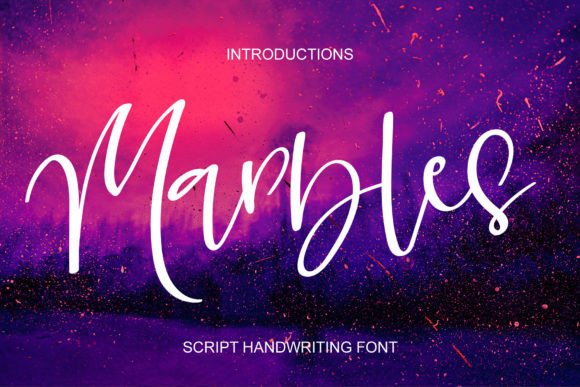 Marbles: A Handwritten Font That Makes Your Campaign Feel Human