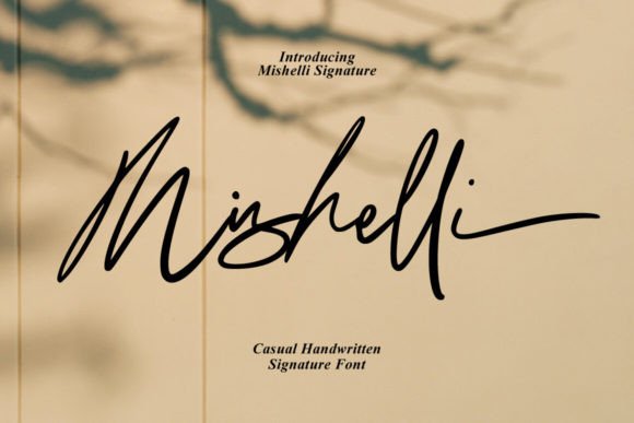 Mishelli: A Premium Script Font That Elevates Real Small Business Branding