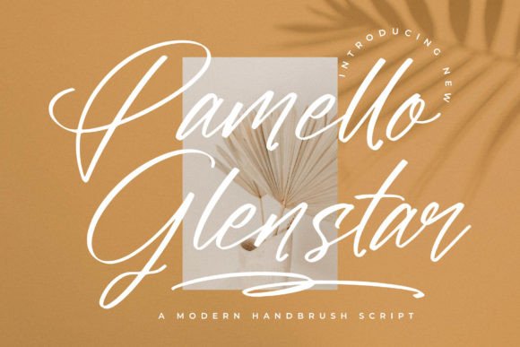 Pamello Glenstar: A Modern Script Font for Handmade Brands