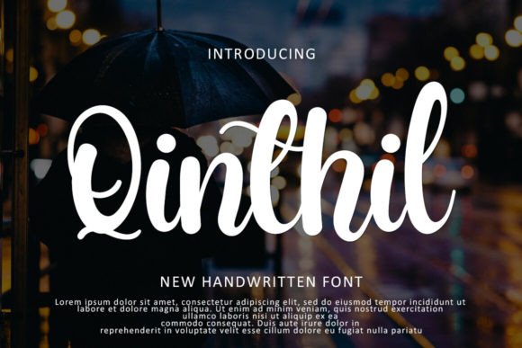Qinthil: A Luxe Script Font for Handmade Brands