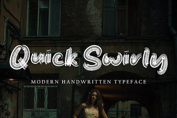 Quick Swirly: A Premium Script Font for Authentic Branding