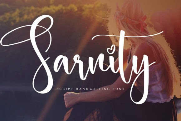 Sarnity: A Joyful Handwritten Font for Editorial Charm