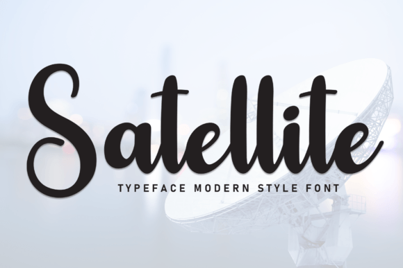 Satellite Typeface: A Friendly Script for Modern Web Design