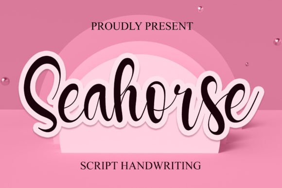 Seahorse: A Handwritten Font That Earns Its Place in Real Campaigns