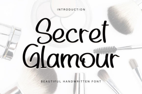 Secret Glamour: A Delicate Handwritten Font for Crafters & Sellers