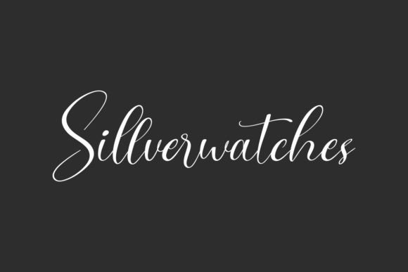 Sillverwatches: The Elegant Script Font for Polished Web Design