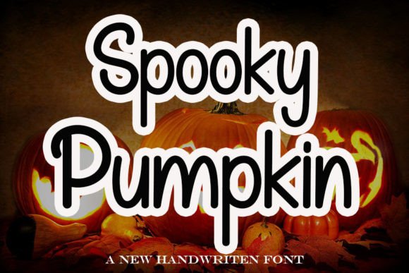 Spooky Pumpkin: A Handwritten Typeface for Creative Digital Brands