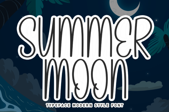 Summer Moon: A Handwritten Typeface for Editorial Warmth
