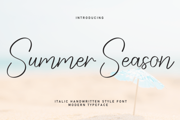 Summer Season: A Handwritten Font That Makes Campaigns Feel Human