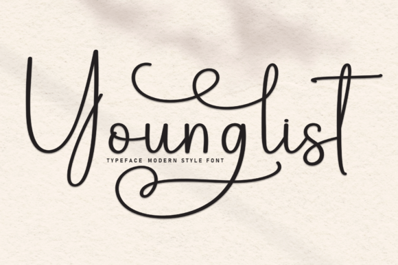 Younglist: The Handwritten Typeface That Elevates Editorial Design